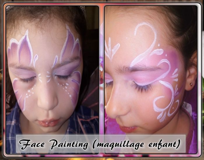 Maquillage enfant - Face painting (peinture visage)  Sainte-Colombe-la-Commanderie 27110 Le Neubourg